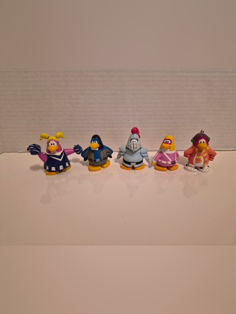 Disney Jakks Pacific Club Penguin Mini Figures Toy Lot